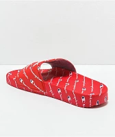 Champion IPO Repeat Red Slide Sandals