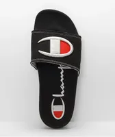 Champion IPO Squish Raw Black Slide Sandals