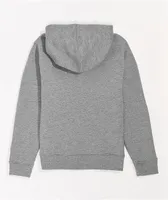 Champion Kids Felt Grey Hoodie