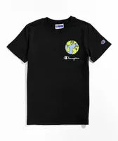 Champion Kids Outer Space Black T-Shirt