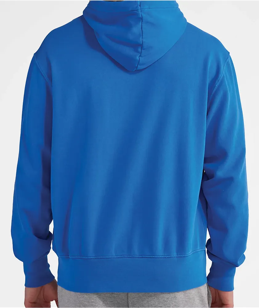 Champion Lightweight Blue Hoodie