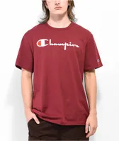 Champion Lightweight Cardinal T-Shirt