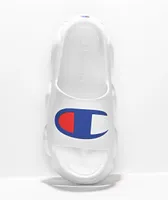 Champion Mellow Squish White Slide Sandals