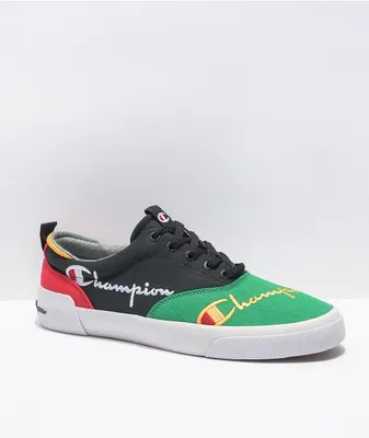 Champion Men's Swipe Colorblock Black & Multi Shoes