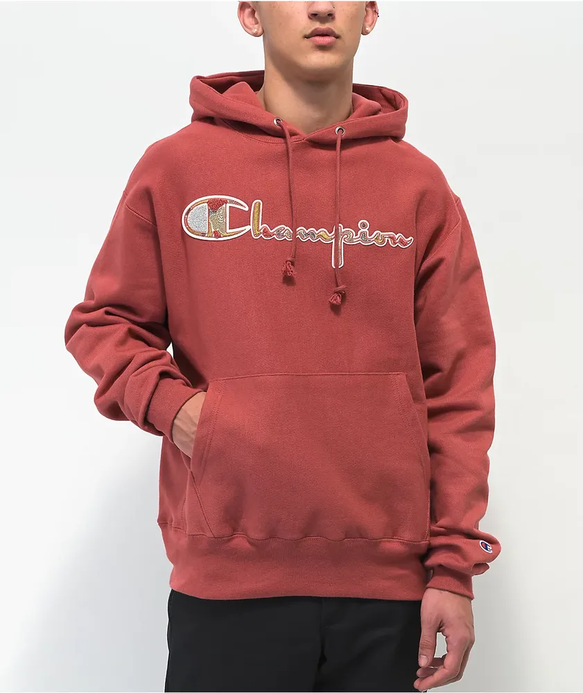 Champion Mixed Motif Hoodie