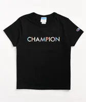 Champion Multi C Block Black T-Shirt