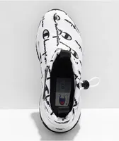 Champion Rally Drizzle White & Black Shoes