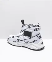 Champion Rally Drizzle White & Black Shoes