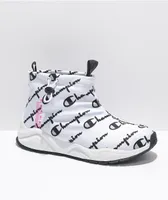 Champion Rally Drizzle White & Black Shoes