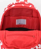 Champion Red Supercize All Over Print Backpack