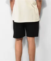 Champion Reverse Weave Black Cutoff Sweat Shorts