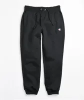 Champion Reverse Weave Black Jogger Sweatpants