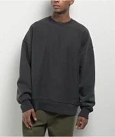 Champion Reverse Weave Black Wash Crewneck Sweatshirt