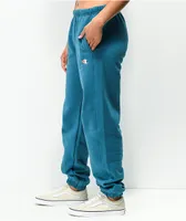 Champion Reverse Weave Boyfriend Fit Teal Sweatpants