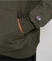 Champion Reverse Weave C Logo Acadia Green Hoodie