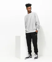 Champion Reverse Weave C Logo Black Jogger Pants