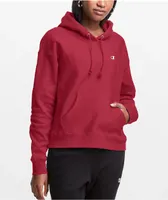 Champion Reverse Weave Cranberry Hoodie