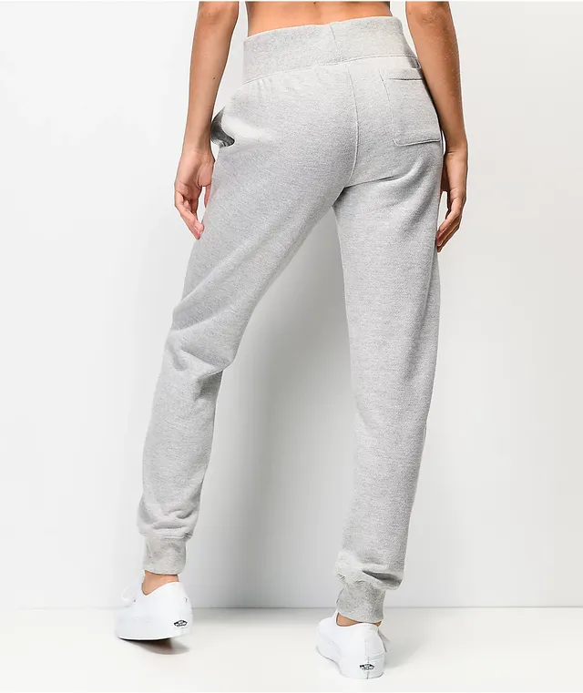 Ladies Slim Fit Silver Sweatpants – #NoFuchsGiven