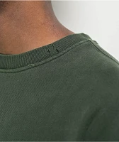 Champion Reverse Weave Green Wash Crewneck Sweatshirt