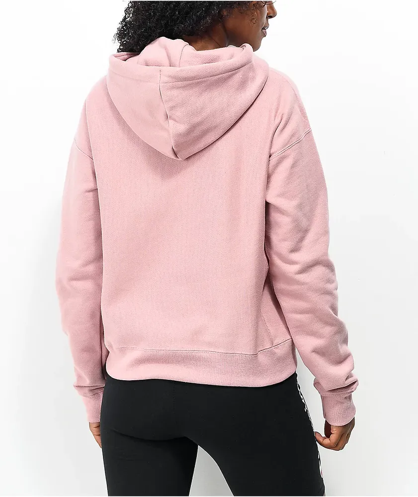 Champion Reverse Weave Pink Beige Hoodie