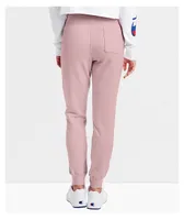 Champion Reverse Weave Pink Beige Jogger Sweatpants