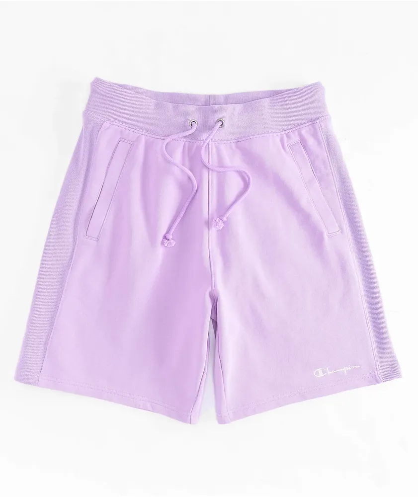 Champion Reverse Weave Purple Sweat Shorts