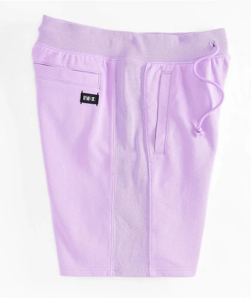 Champion Reverse Weave Purple Sweat Shorts