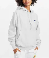 Champion Reverse Weave Silver Grey Hoodie