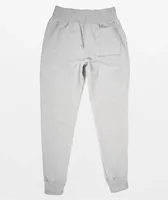 Champion Reverse Weave Small C Grey Sweatpants