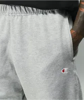 Champion Reverse Weave Small C Grey Sweatpants