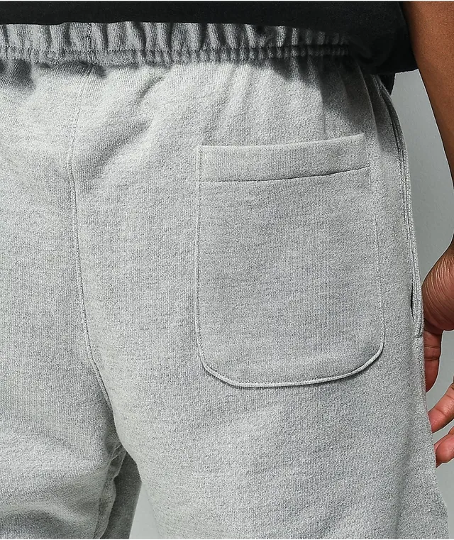 Champion Reverse Weave Small C Grey Sweatpants