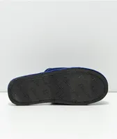 Champion Sleepover Navy Velvet Slippers