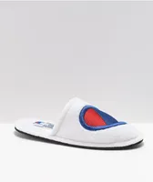 Champion Sleepover White Slippers