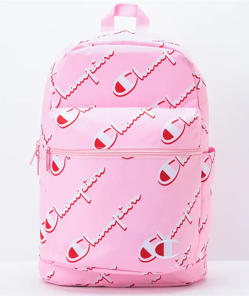 Champion Supercize Allover Repeat Pink Backpack