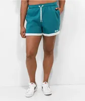 Champion Two Tone Green Sweat Shorts