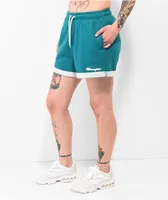 Champion Two Tone Green Sweat Shorts