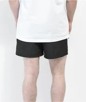 Champion Warm Up Black Nylon Shorts