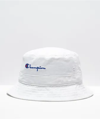 Champion Washed White Bucket Hat
