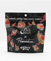 Chili Chews x Primitive Strawberry Heart Candy