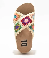 Chinese Laundry Tacoma Crochet Sandals
