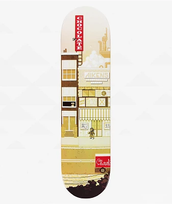 Chocolate Aikens Pixel City 8.0" Skateboard Deck