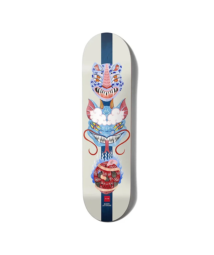 Chocolate Anderson Dog Perfume Mask 8.0" Skateboard Deck