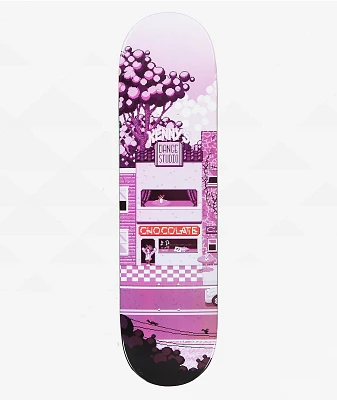 Chocolate Anderson Pixel City 8.25" Skateboard Deck