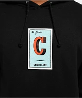 Chocolate Loteria C Black Hoodie