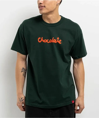 Chocolate McFetridge Drip Green T-Shirt