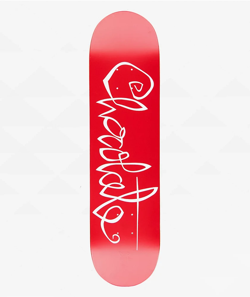 Chocolate Perez OG Script 8.0" Skateboard Deck