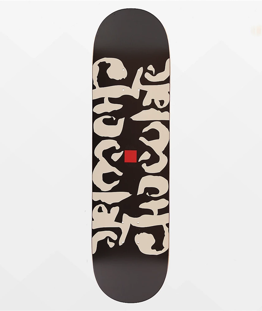 Chocolate Roberts Ink Blot 8.25" Skateboard Complete