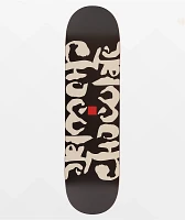 Chocolate Roberts Ink Blot 8.25" Skateboard Complete