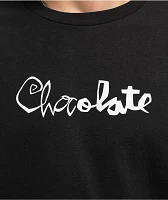 Chocolate Then Now Black T-Shirt