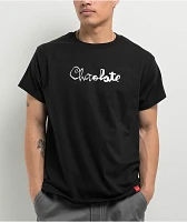 Chocolate Then Now Black T-Shirt